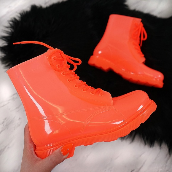 jelly combat boots